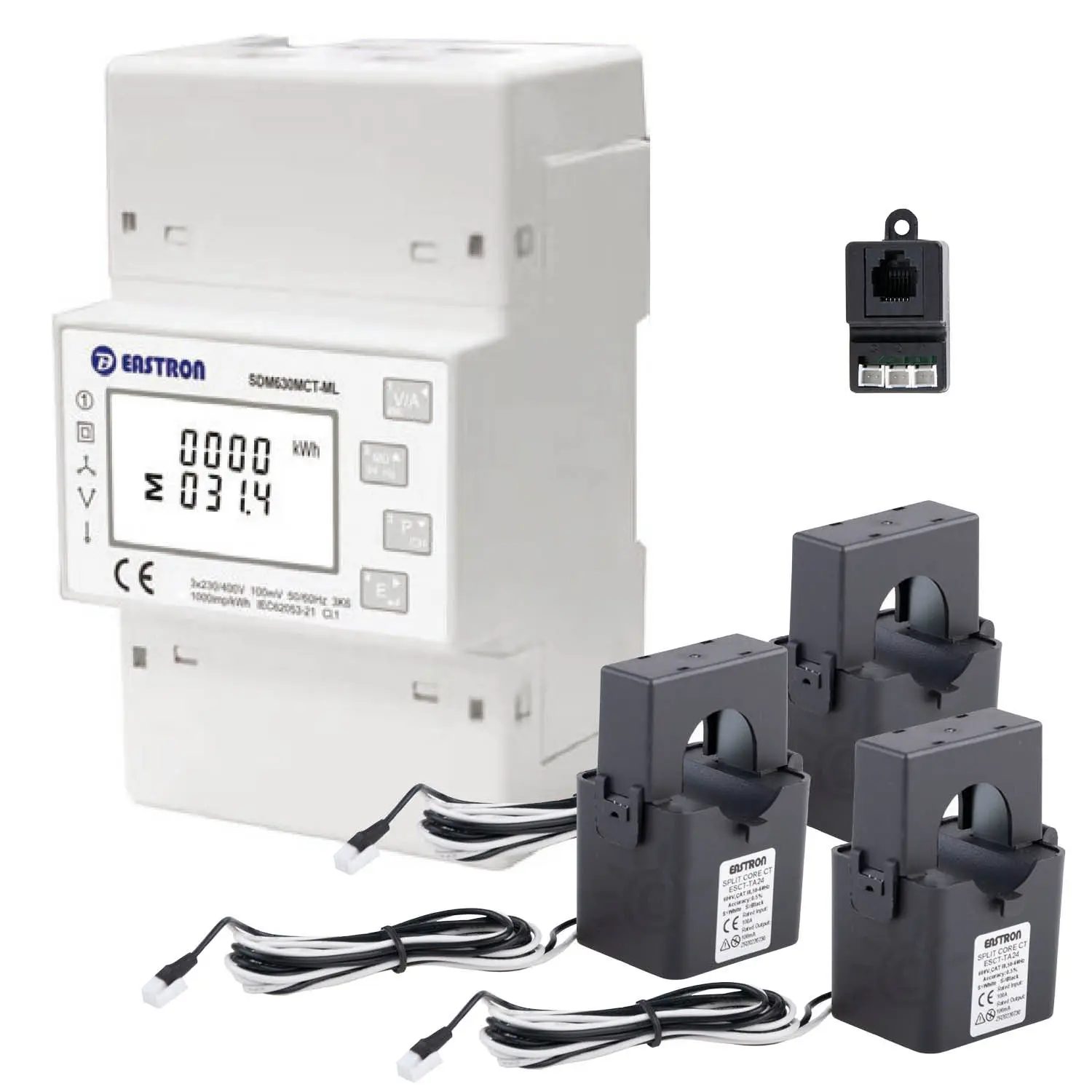 Eastron SDM630MCT-ML-1-RJ12-MID - PV Smartmeter