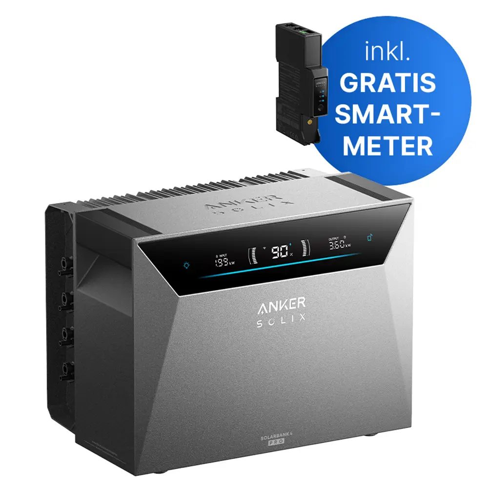 Anker SOLIX Solarbank 4 E5000 Pro - Balkonkraftwerkspeicher 