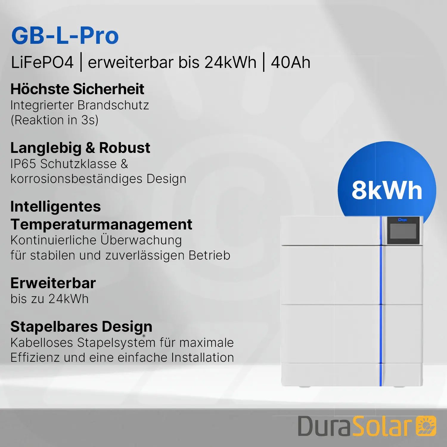 Deye GB-L Pro Battery System SET 