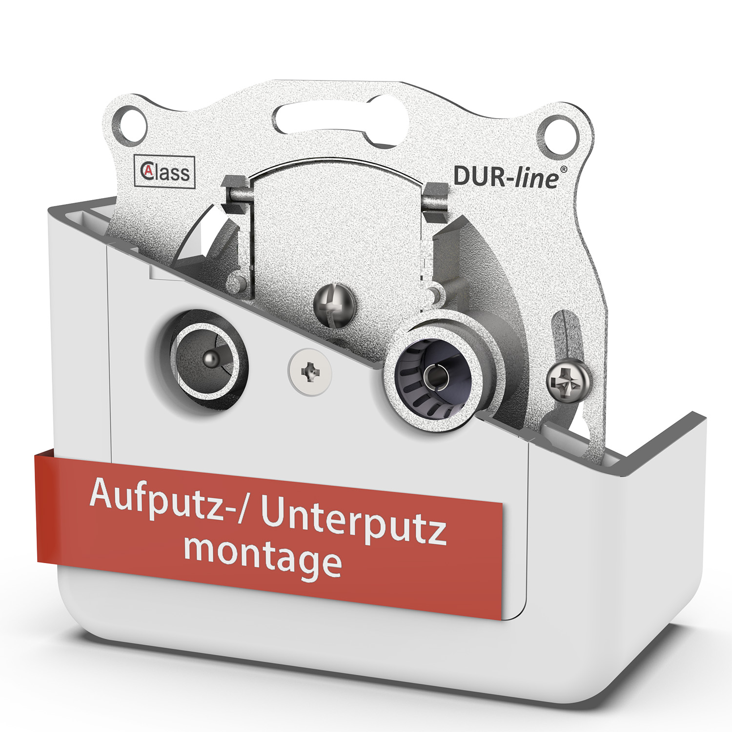 DUR-line DBK 08dB - BK-Durchgangsdose – Produktansicht