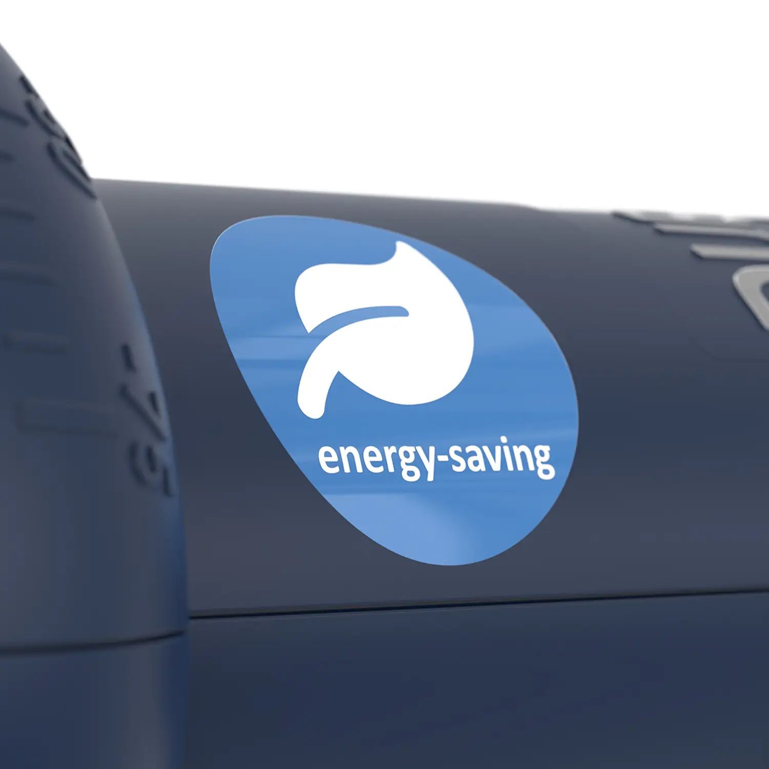 DUR-line Blue ECO Single LNB – energy-saving Label in Nahaufnahme DUR-line Blue ECO Single