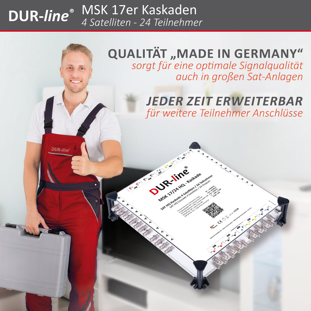 DUR-line MSK 17/24 HQ - Kaskade – im Einsatz