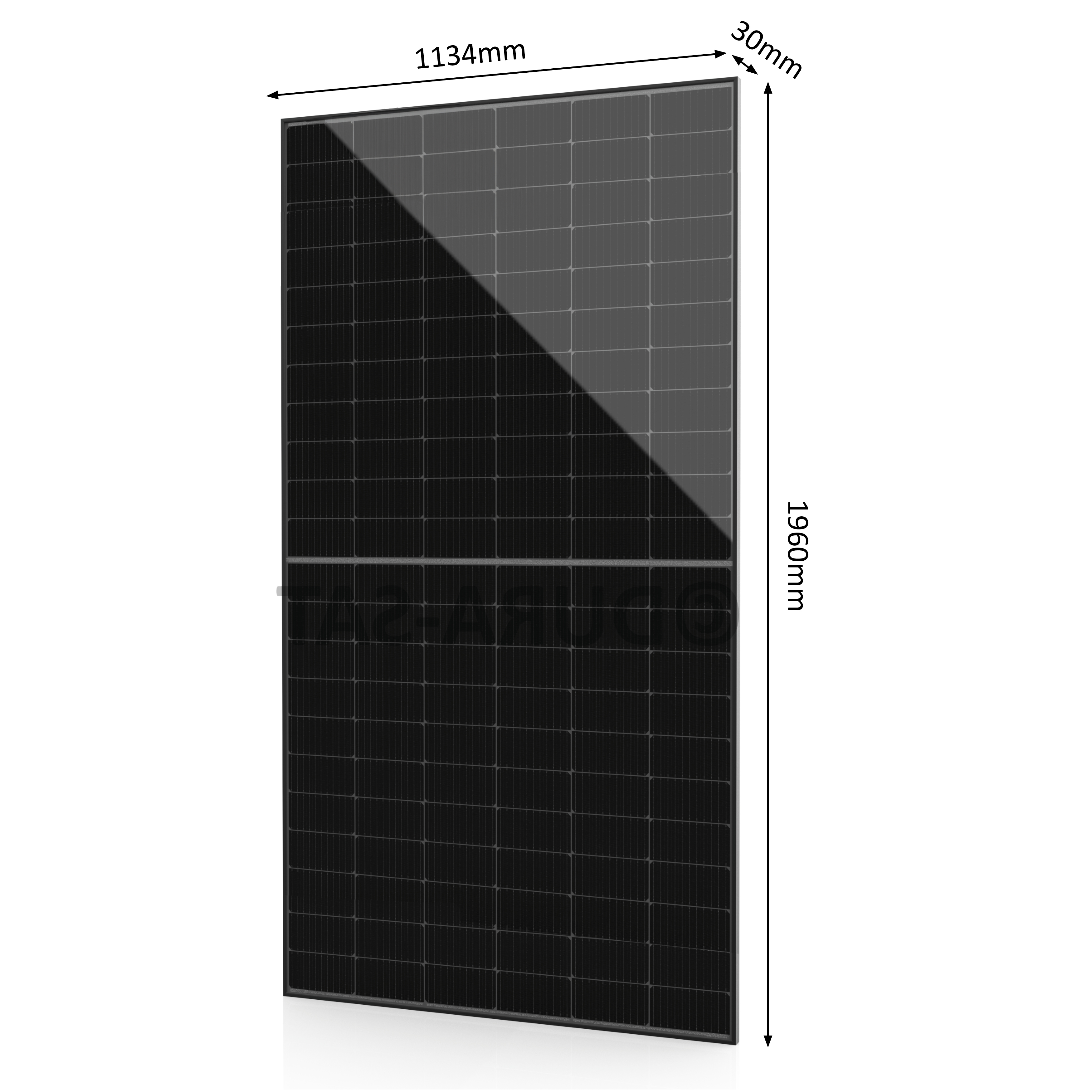 Jolywood 500W Full Black PV-Modul – (Bifazial | Glas-Glas | 108 Zellen) – JW-HD108N-R2 – Palettenpreis (37 Stk.) – Solar Panel Jolywood 500W Full Black PV-Modul – (Bifazial | Glas-Glas | 108 Zellen) – JW-HD108N-R2 – Palettenpreis (37 Stk.) – Solar Panel