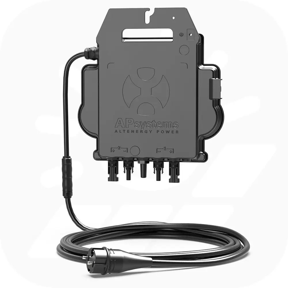800W APSystems A-EZ1-M - inkl. 3m Anschlusskabel - PV Wechselrichter-Set 800W APSystems A-EZ1-M - inkl. 3m Anschlusskabel - PV Wechselrichter-Set