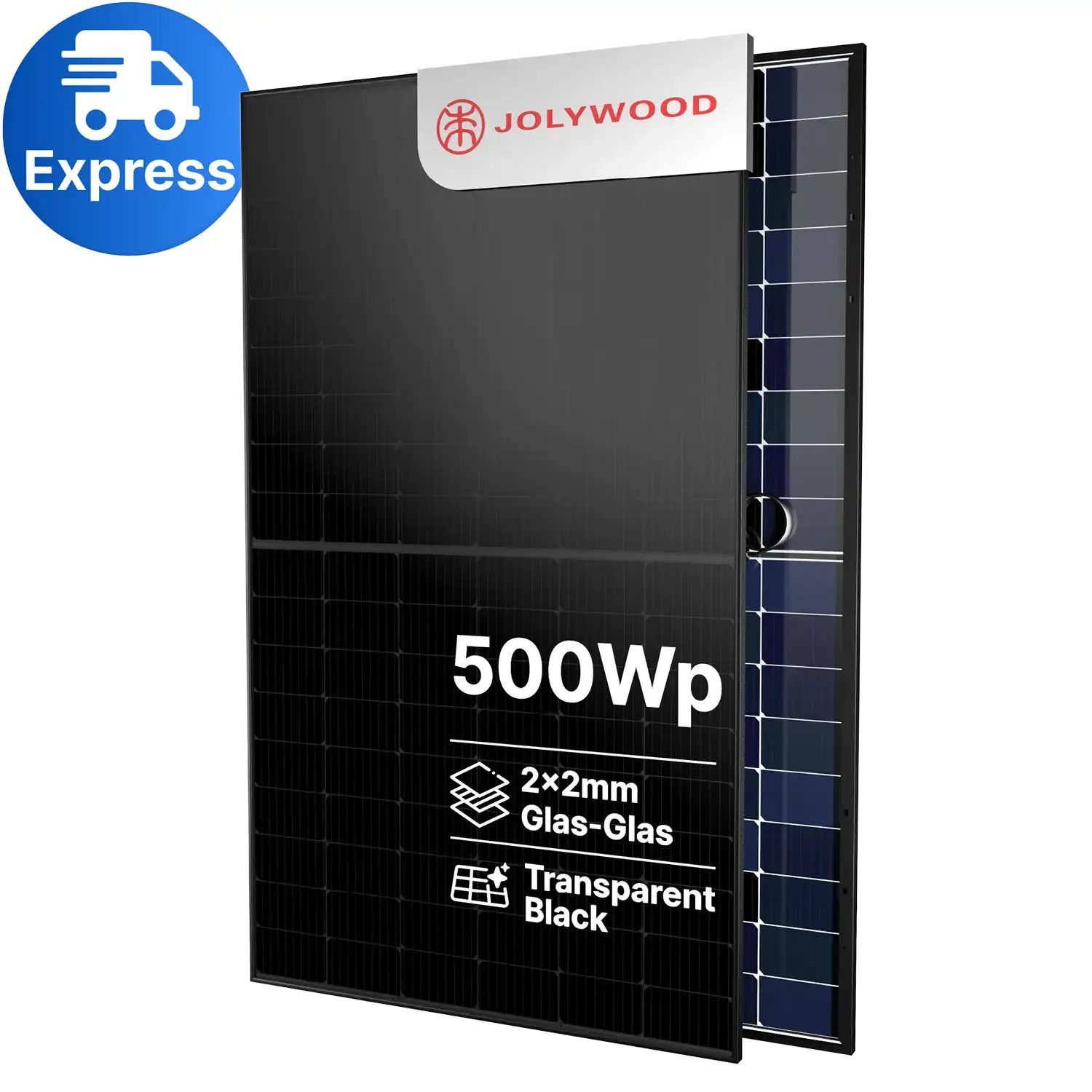 Jolywood 500W Full Black PV-Modul – (Bifazial | Glas-Glas | 108 Zellen) – JW-HD108N-R2 – Solar Panel Jolywood 500W Full Black PV-Modul – (Bifazial | Glas-Glas | 108 Zellen) – JW-HD108N-R2 – Solar Panel