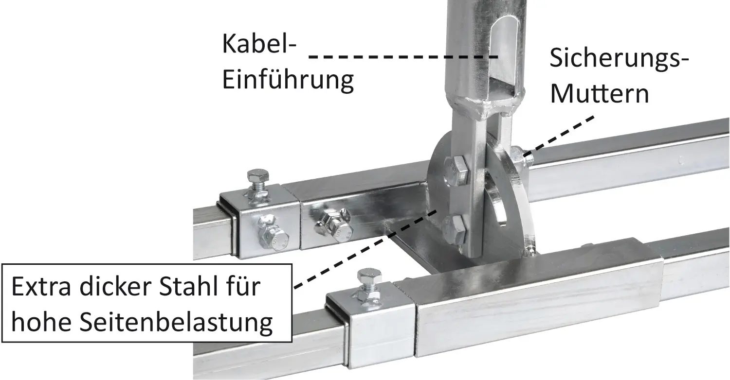 DUR-line Stabilo 48-1000 - Dachsparrenhalter