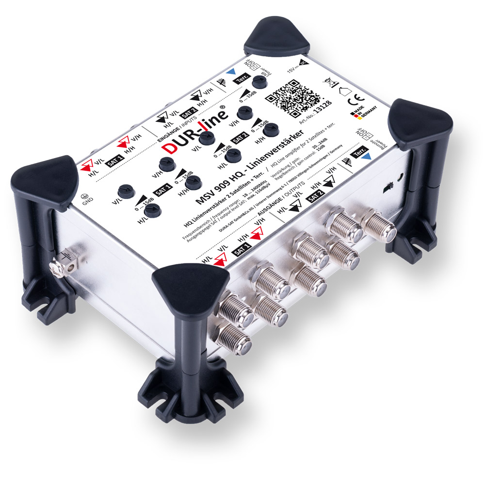 DUR-line MSV 909 HQ - Linienverstärker – Produktansicht DUR-line MSV 909 HQ - Linienverstärker – Produktansicht