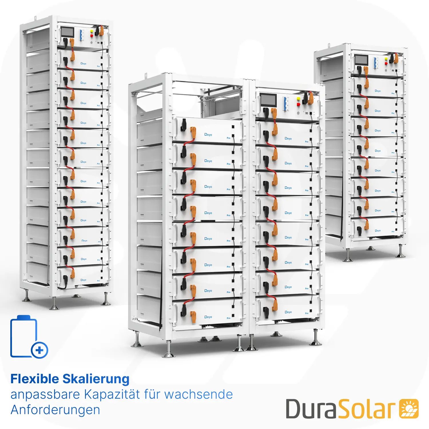 Deye BOS-G Pro 30,72kWh - Speicher System SET 