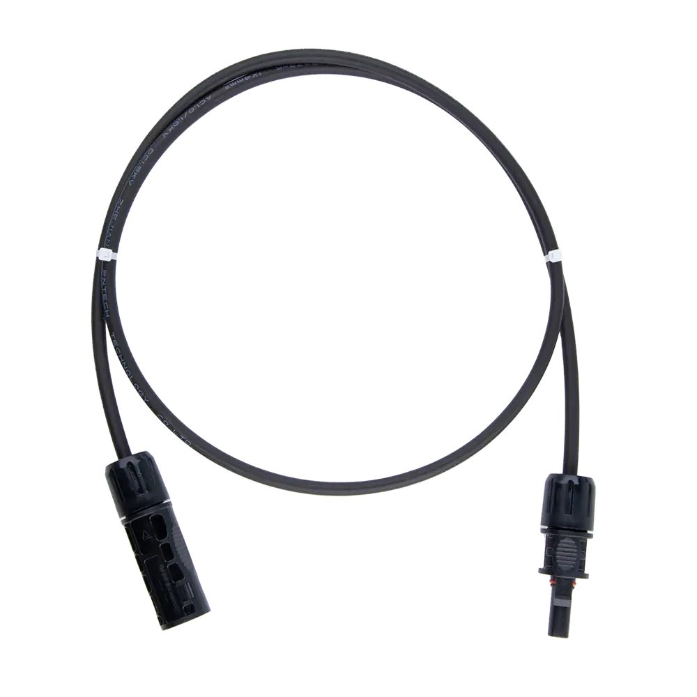 Solarkabel Verlängerung mit MC4-Stecker 4mm² Kabel für PV Anlagen Verkabelung