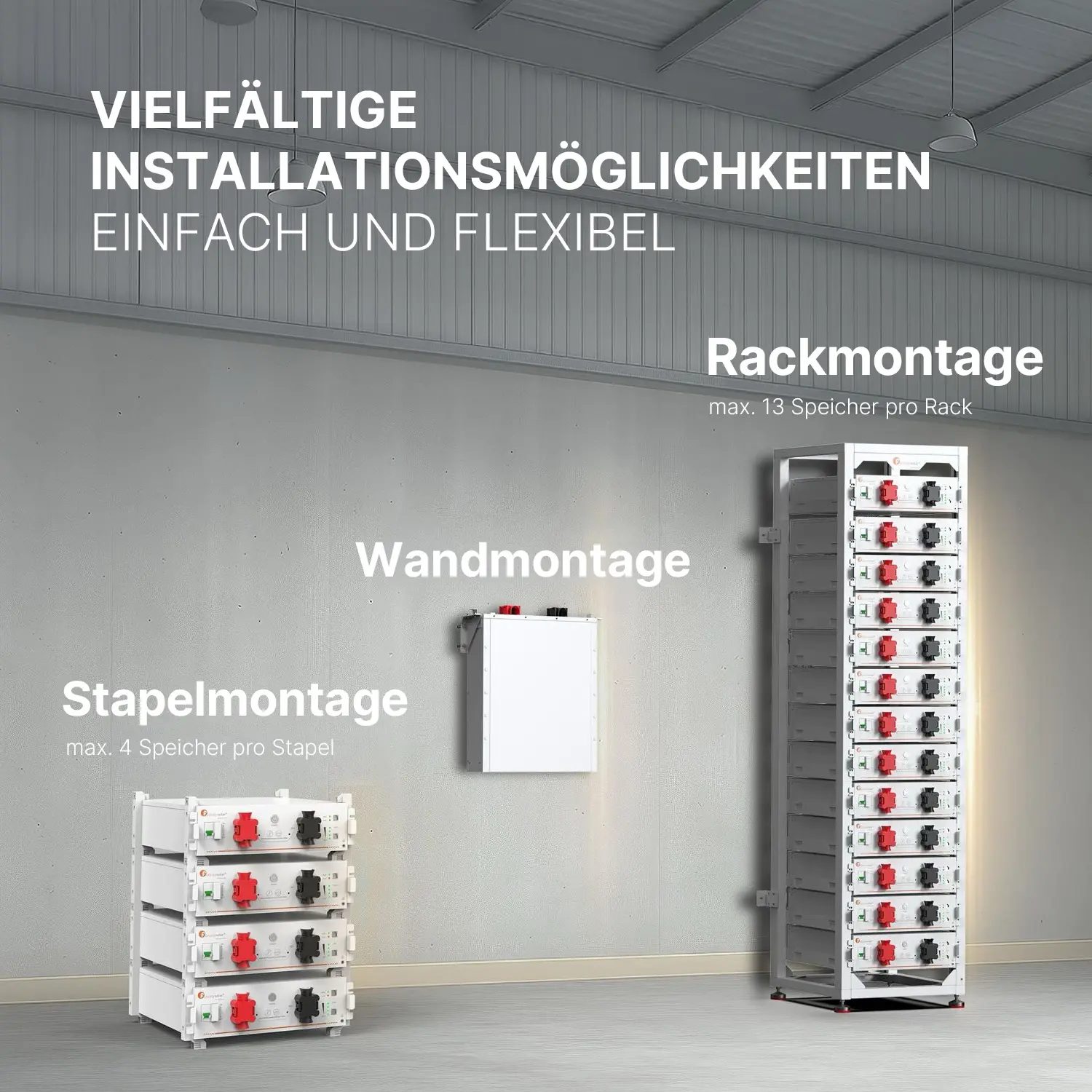 Felicity FLA48100UG1 - Niedervolt Speicher 5,12kWh 