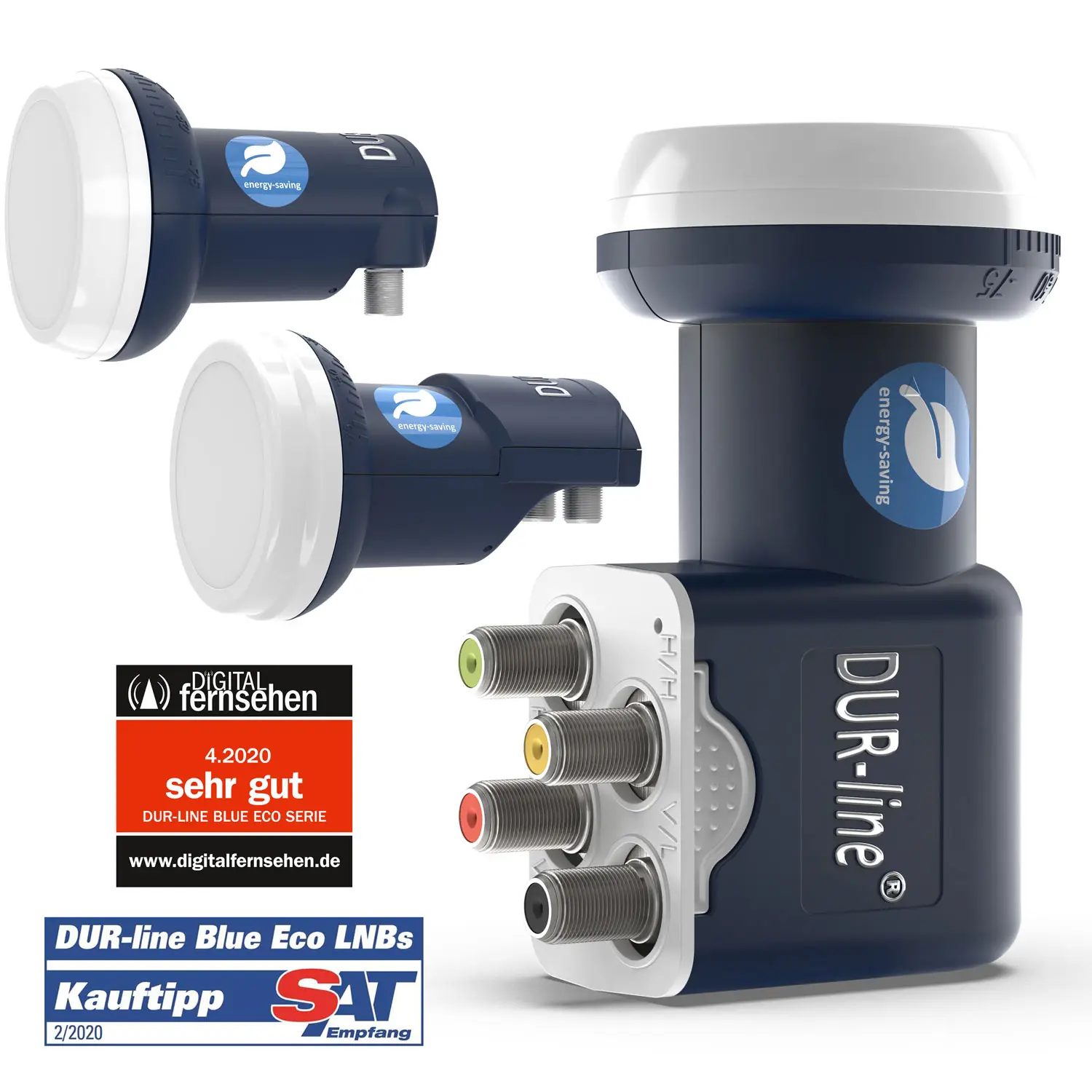 DUR-line Blue ECO Quattro LNB – Serienübersicht DUR-line Blue ECO Teilnehmer