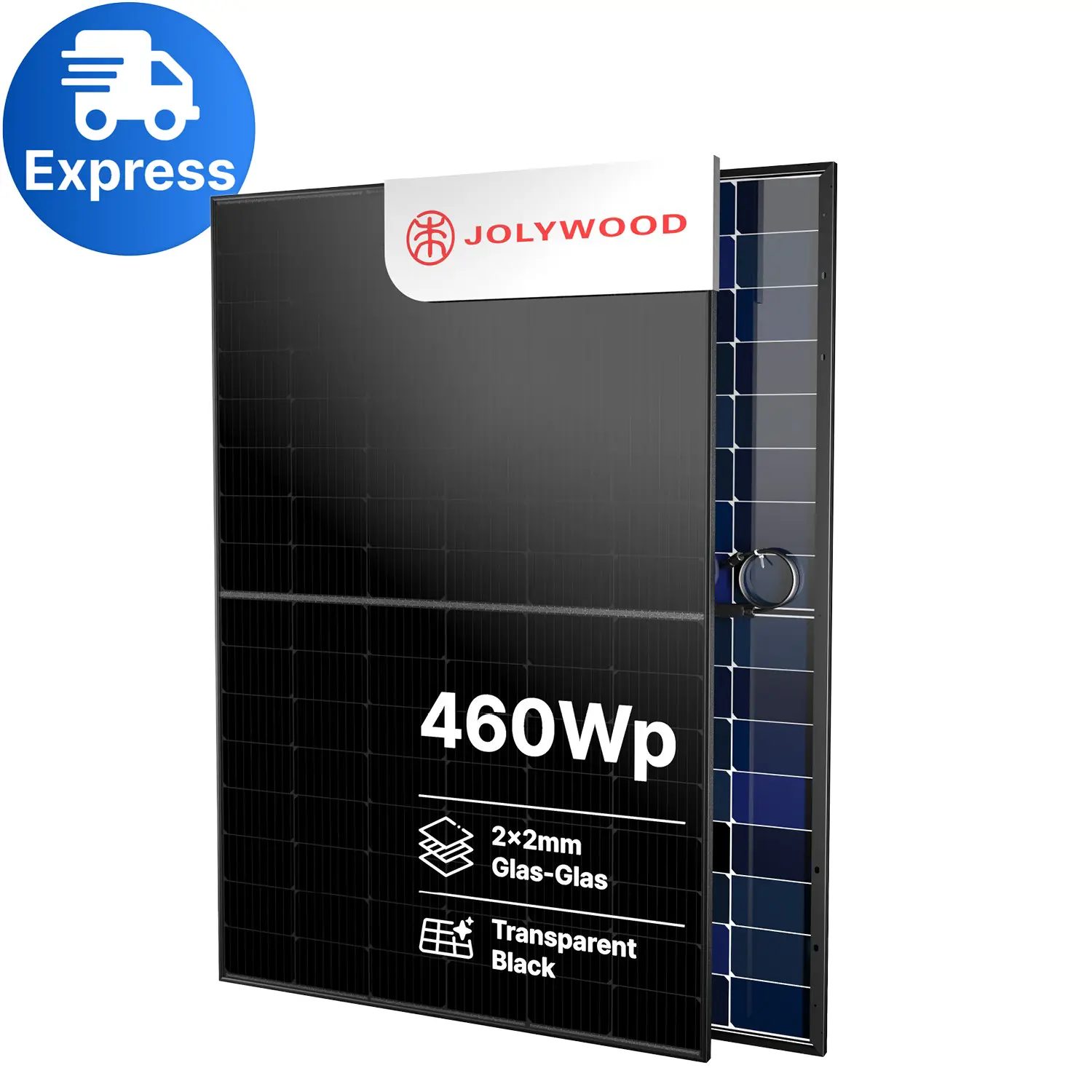 Jolywood 460W Full Black PV-Modul – (Bifazial | Glas-Glas) – JW-HD96N-R2 – Solar Panel Jolywood 460W Full Black PV-Modul – (Bifazial | Glas-Glas) – JW-HD96N-R2 – Solar Panel