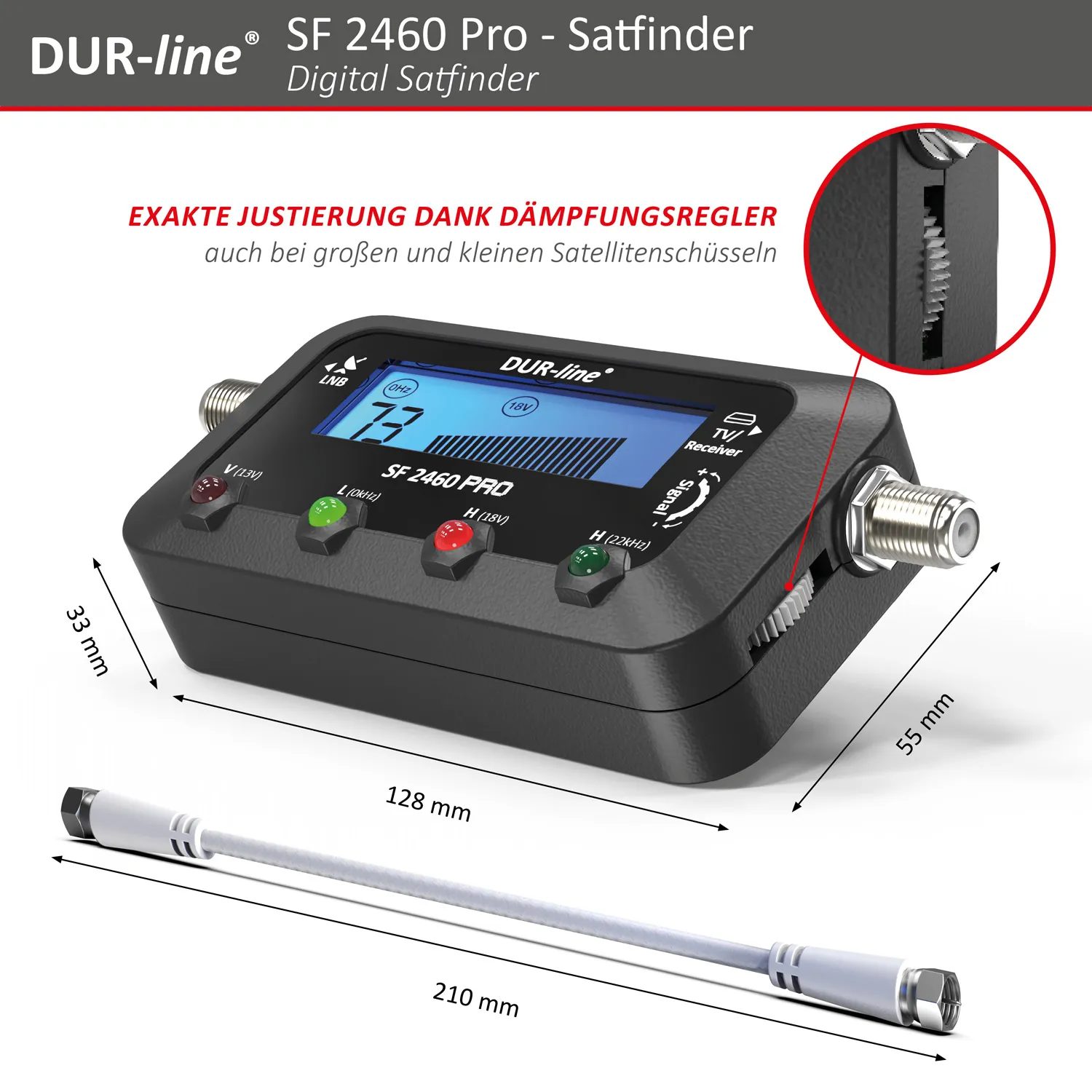 DUR-line SF 2460 Pro - Satfinder