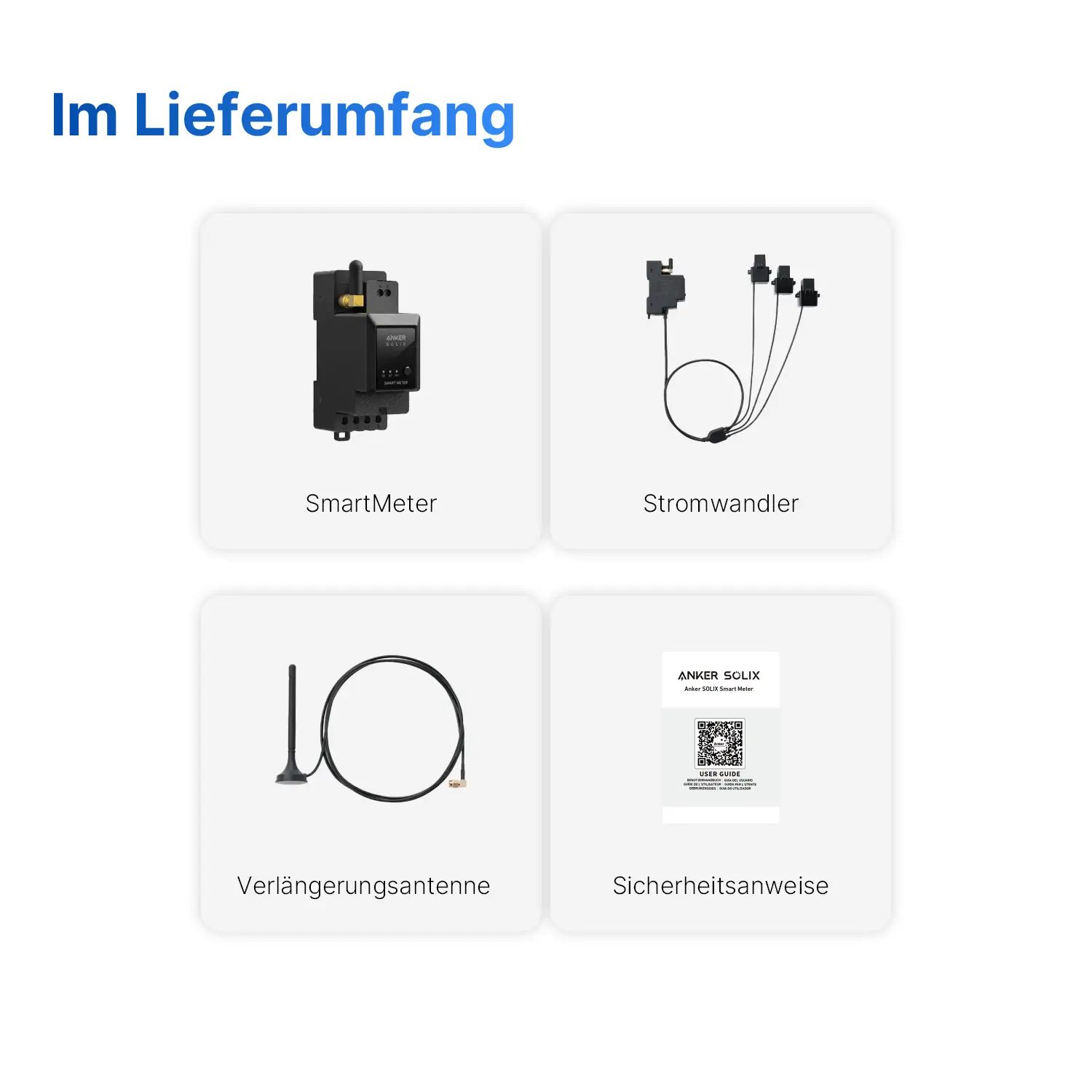 Anker SOLIX Smart Meter - Smarter 3-Phasen Zähler