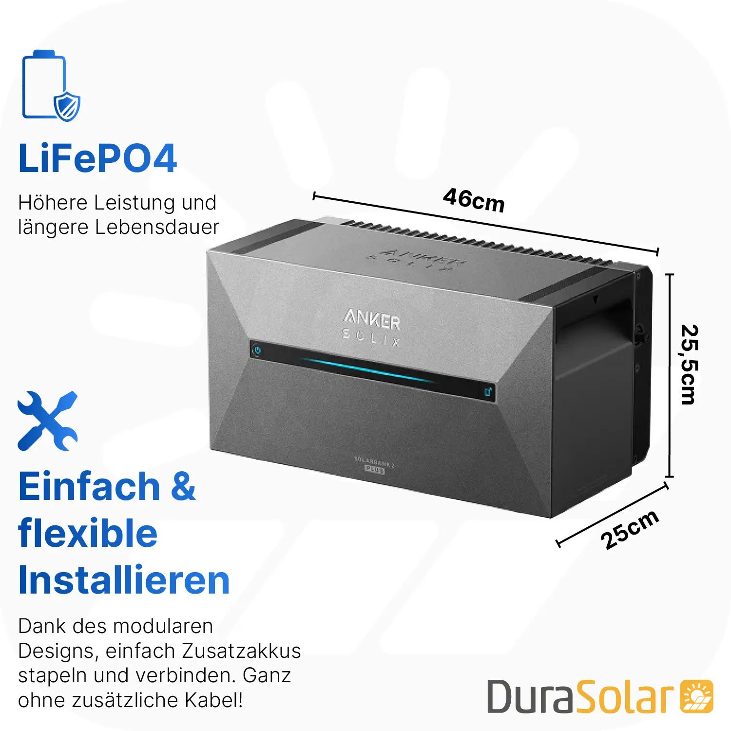 Anker SOLIX Solarbank 2 - E1600 Pro - Balkonkraftwerkspeicher Anker SOLIX Solarbank 2 - E1600 Pro - Balkonkraftwerkspeicher