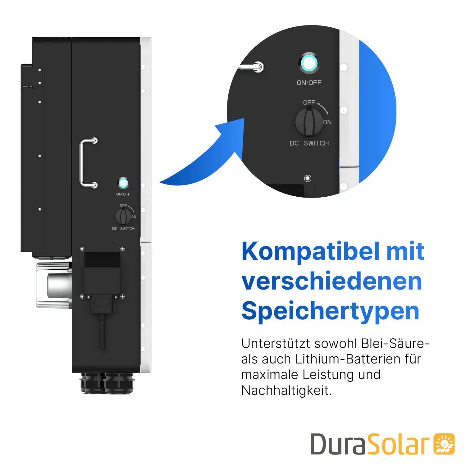 Deye SUN-20K-SG05LP3-EU-SM2 | dreiphasig | Hybrid Wechselrichter | LV Deye SUN-20K-SG05LP3-EU-SM2 | dreiphasig | Hybrid Wechselrichter | LV