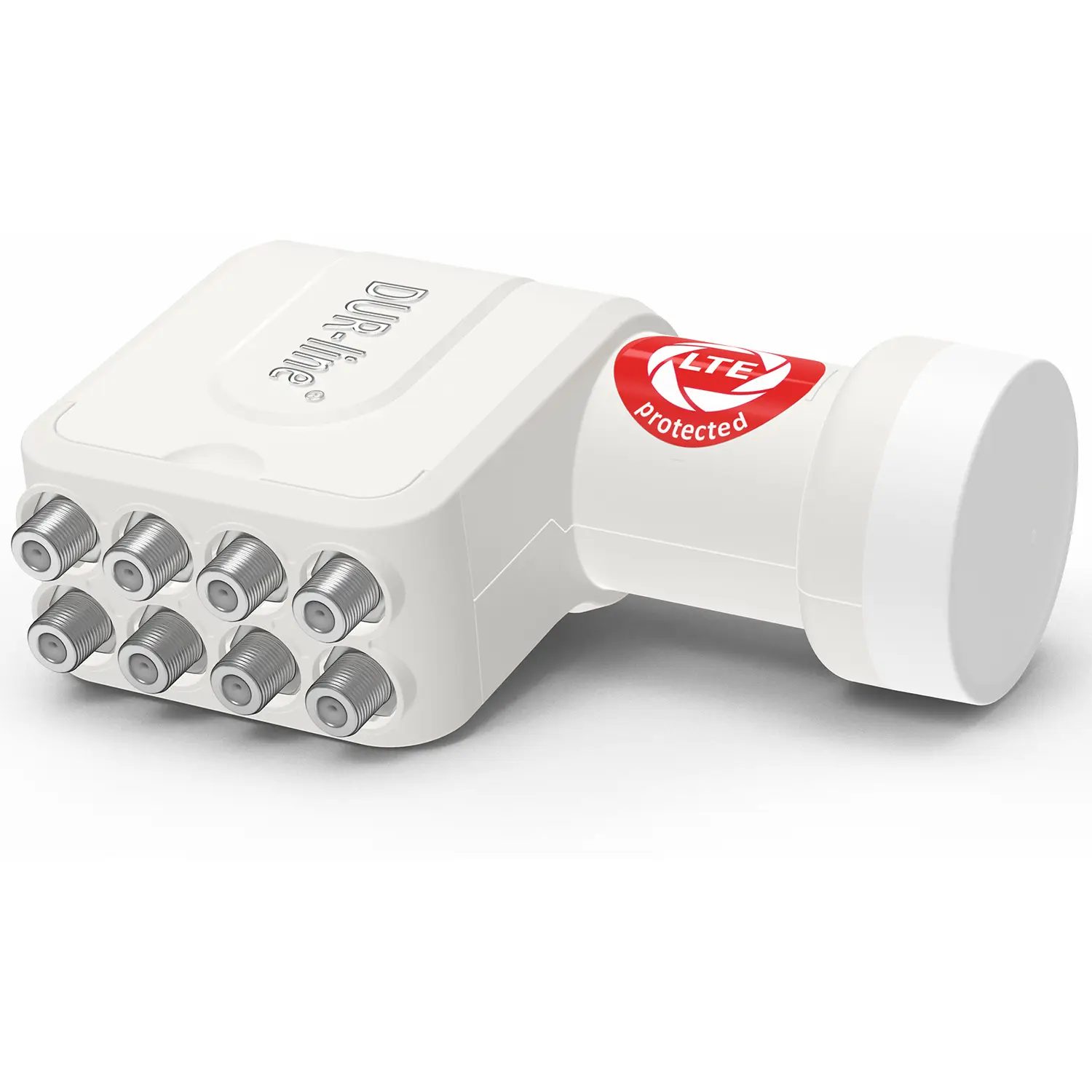 DUR-line +Ultra Octo white LNB – liegend DUR-line +Ultra Octo white - LNB