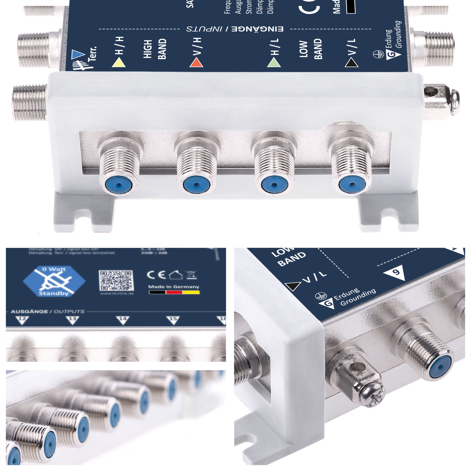 DUR-line MS 5/6 Blue ECO – Multischalter 
