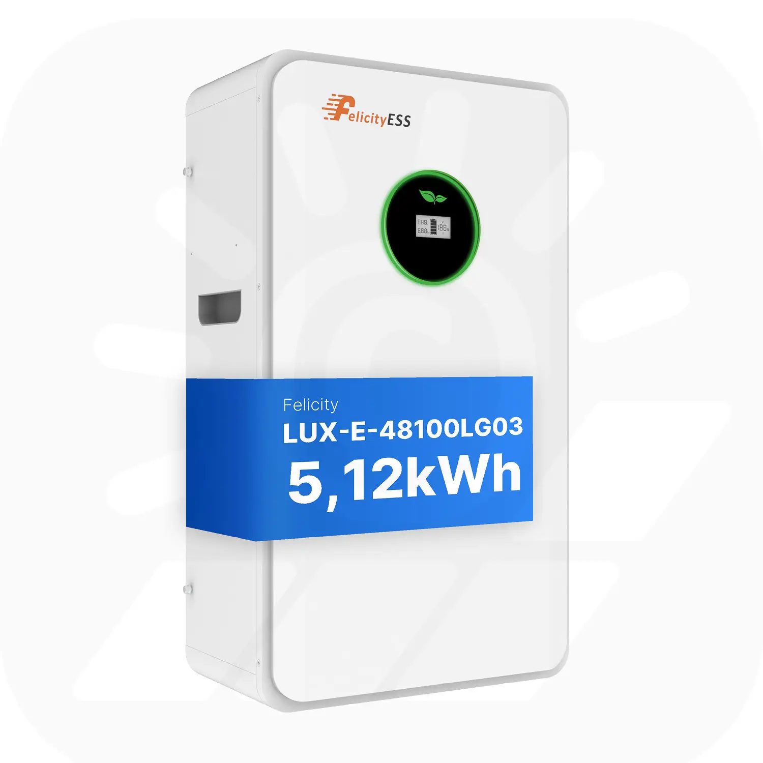 Felicity 5,12kWh PV-Speicher - LUX-E-48100LG03 - Erweiterbare 48/51,2V LiFePO4 Batterie für Solaranlagen