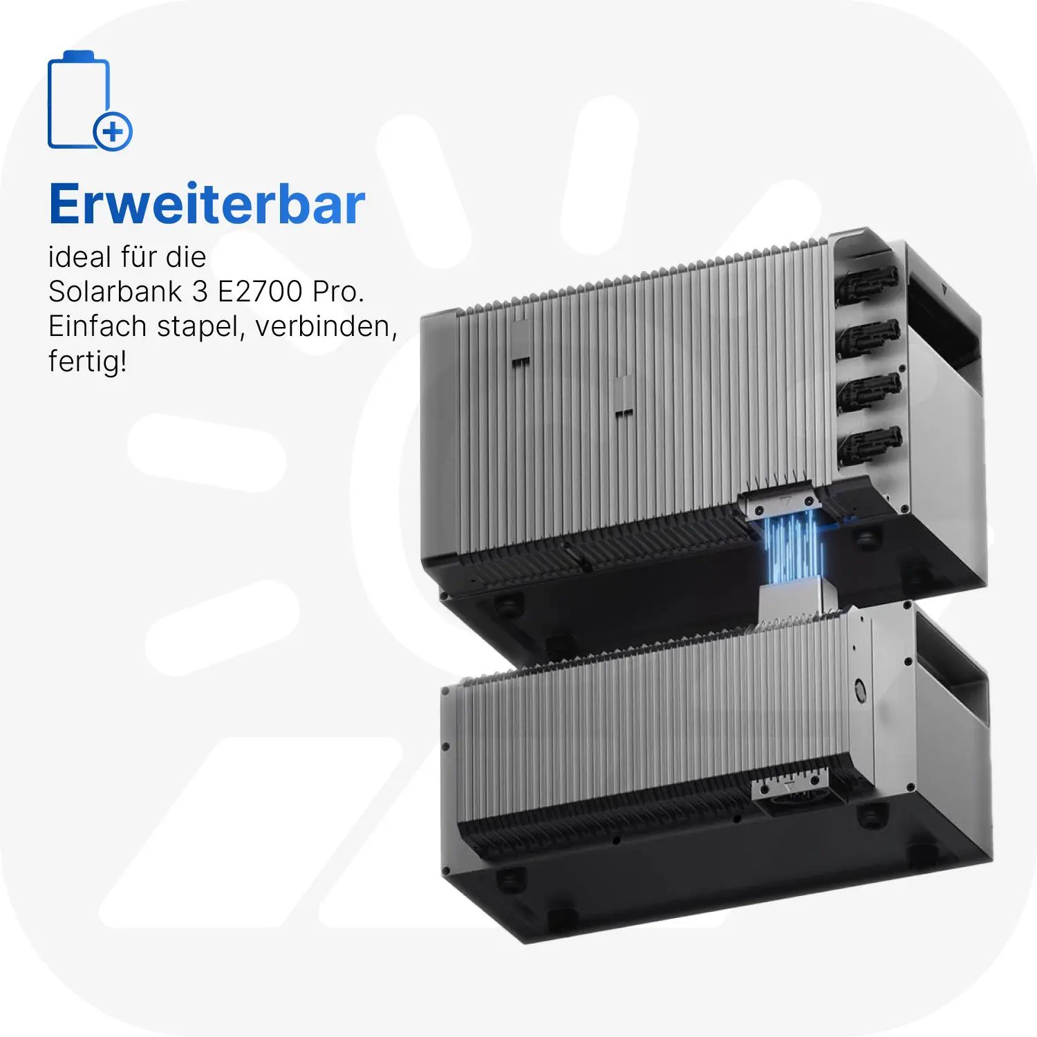 Anker SOLIX Solarbank - BP2700 - Erweiterungsakku - PV-Speicher 