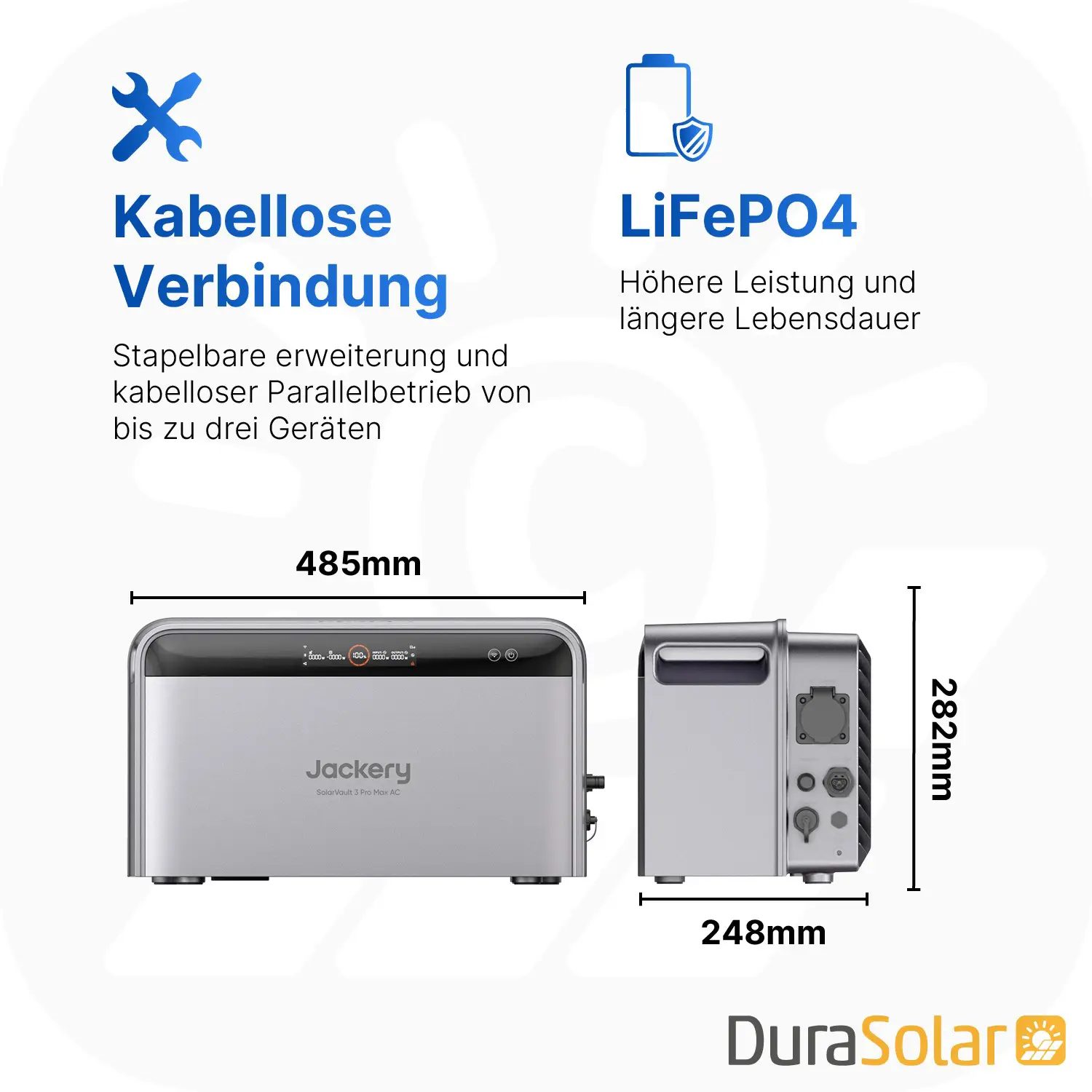 Jackery SolarVault 3 Pro Max AC Set - 2,5kWh 