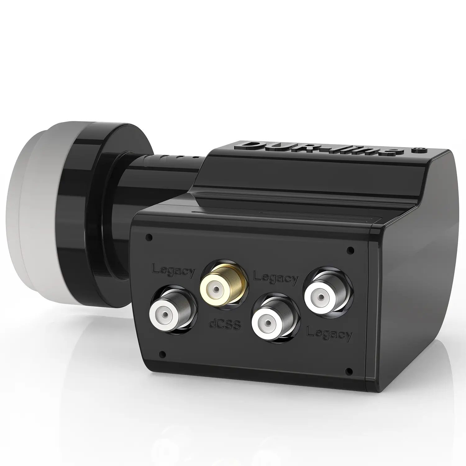 DUR-line UK 124-3L dCSS Unicable LNB – liegend DUR-line UK 124-3L dCSS - Unicable LNB