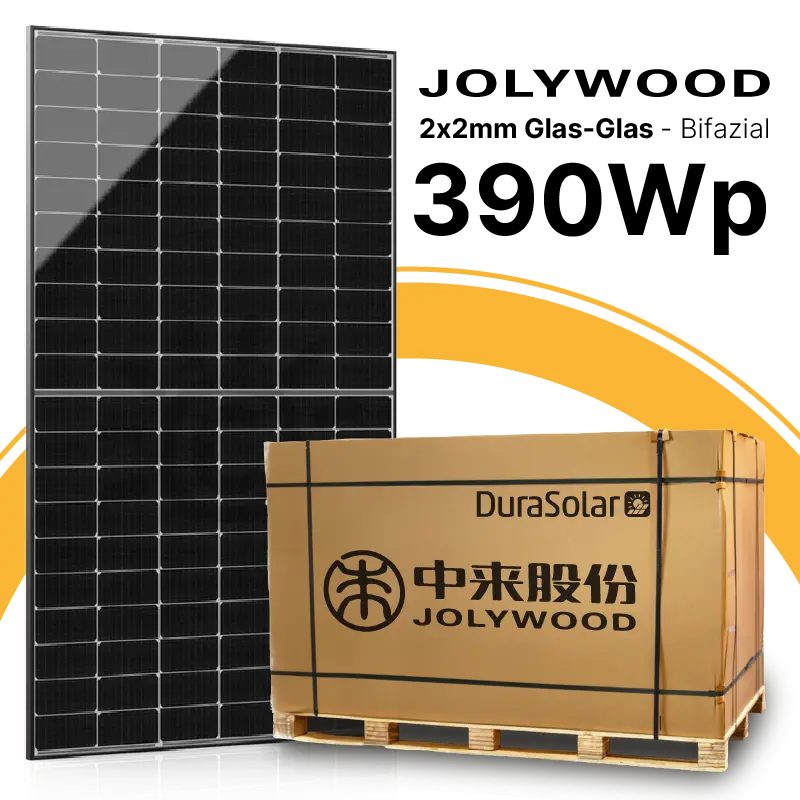 36x Jolywood JW-HD120N-390W-BF - PV Modul 36x Jolywood JW-HD120N-390W-BF - PV Modul