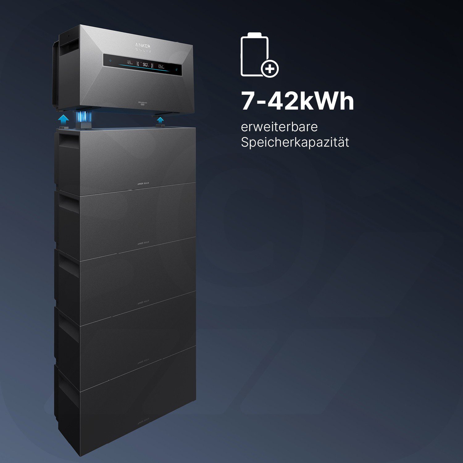 Anker SOLIX Solarbank Max AC - 7kWh - All-in-One - Plug&Play Heimspeicher für Solarnachrüstung Anker SOLIX Solarbank Max AC - 7kWh - All-in-One - Plug&Play Heimspeicher für Solarnachrüstung