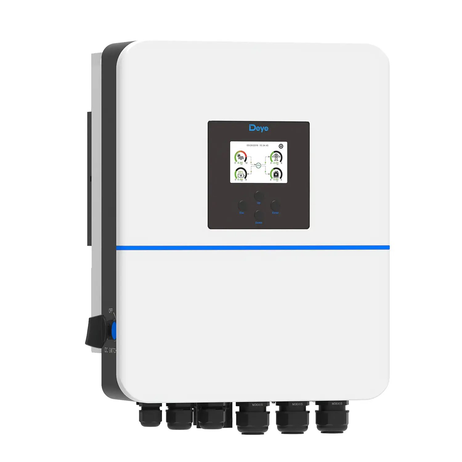 Deye 10kW - Hybrid-Wechselrichter - SUN-SG01HP3-EU-DM2 - Dreiphasig - 2/1+1MPPT - Hochspannungsserie Deye 10kW - Hybrid-Wechselrichter - SUN-SG01HP3-EU-DM2 - Dreiphasig - 2/1+1MPPT - Hochspannungsserie