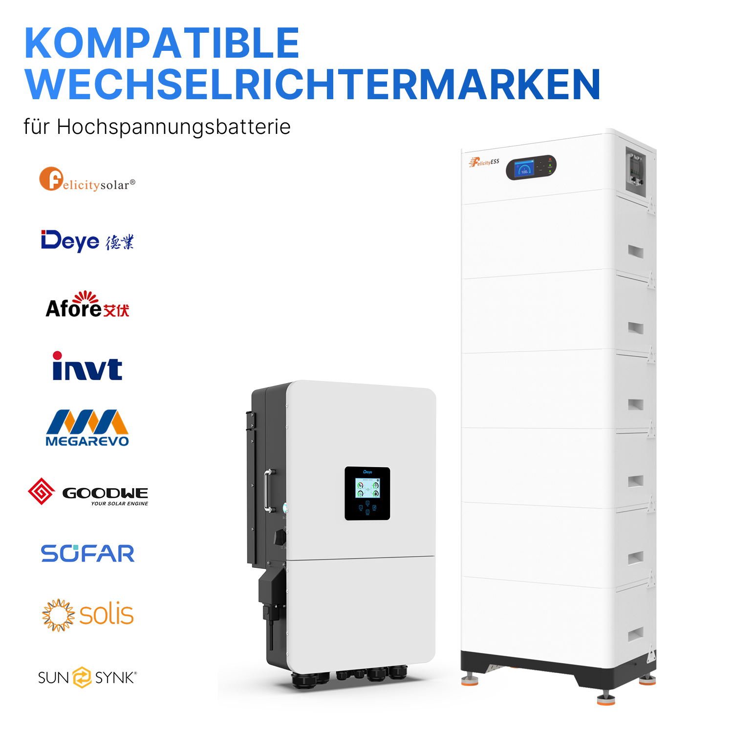 Felicity LUX-X-96050HG01 Hochvoltspeicher – 5,12kWh LiFePO4 Batterie Felicity LUX-X-96050HG01 Hochvoltspeicher – 5,12kWh LiFePO4 Batterie