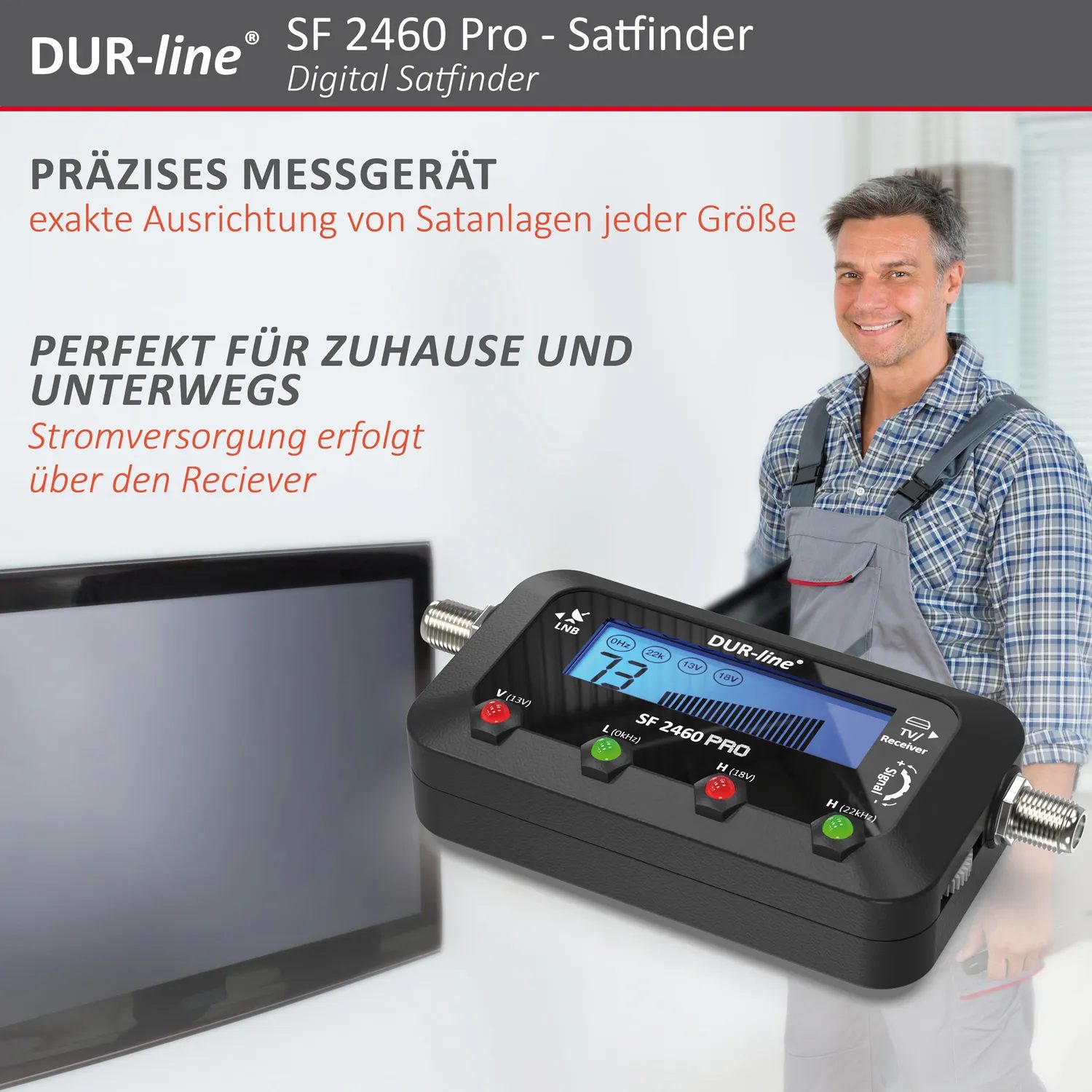 DUR-line SF 2460 Pro - Satfinder