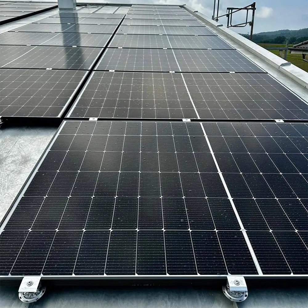 PV-Modulhalterung für Rundfalz - Blechdächer PV-Modulhalterung für Rundfalz - Blechdächer