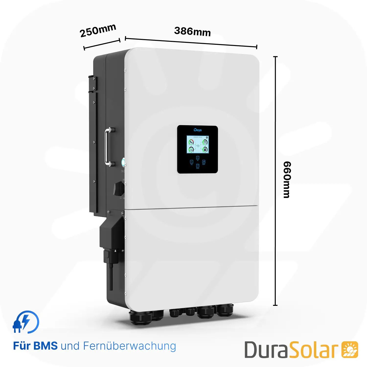 Deye Hybrid Wechselrichter | 10kW | LowVoltage | SUN-10K-SG05LP3-EU-SM2 | dreiphasig Deye Hybrid Wechselrichter | 10kW | LowVoltage | SUN-10K-SG05LP3-EU-SM2 | dreiphasig