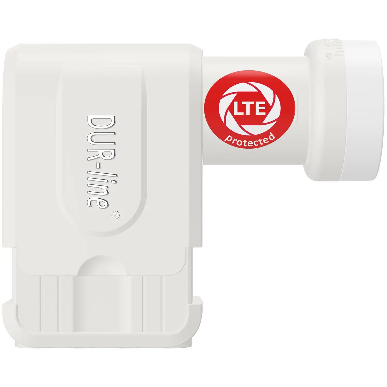 DUR-line +Ultra Octo white LNB – Wetterschutz in der Draufsicht DUR-line +Ultra Octo white - LNB
