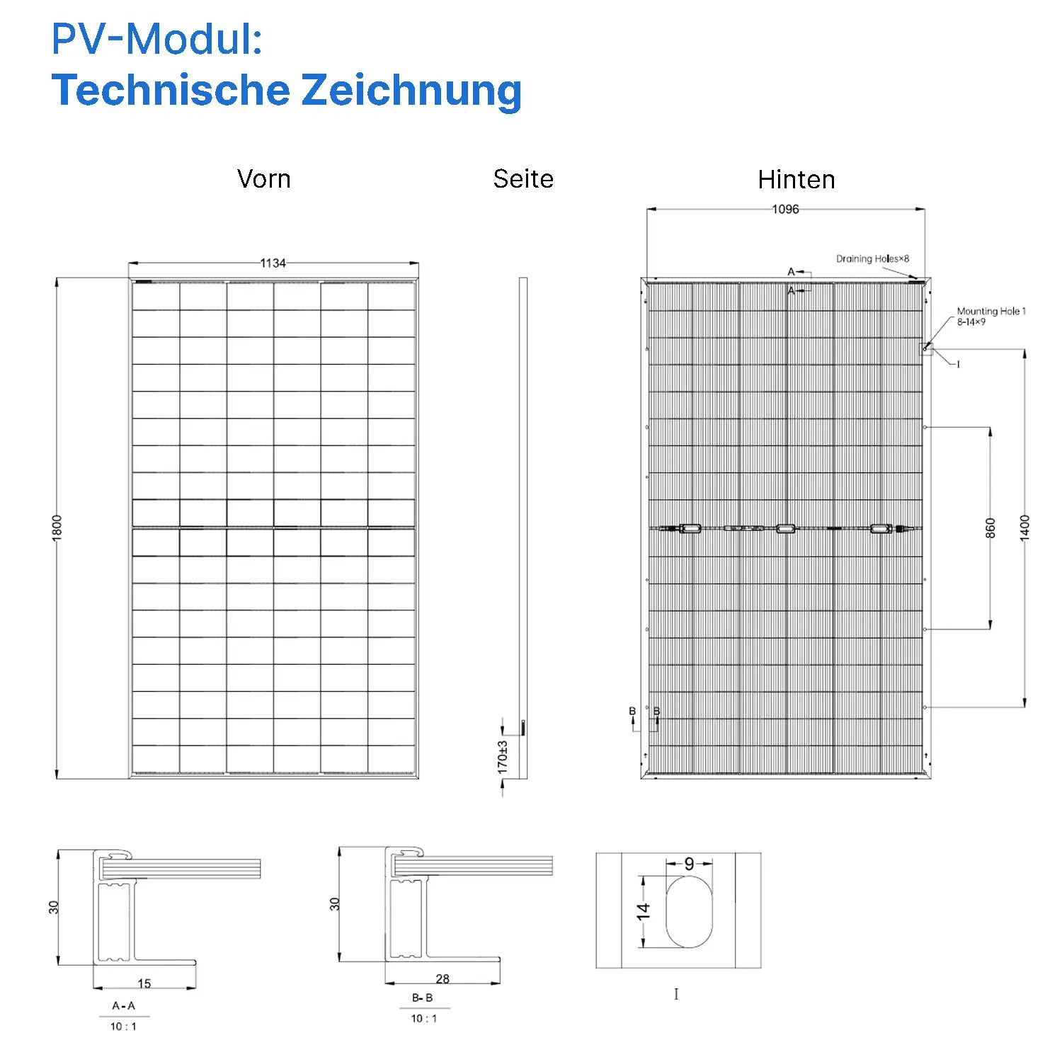 Gokin GK-3-54HGFD 490W GBC | Back Contact Full Black PV-Modul | Glas-Glas Bifazial Solarmodul Gokin GK-3-54HGDb 490W | Back Contact Full Black PV-Modul | Glas-Glas Bifazial Solarmodul
