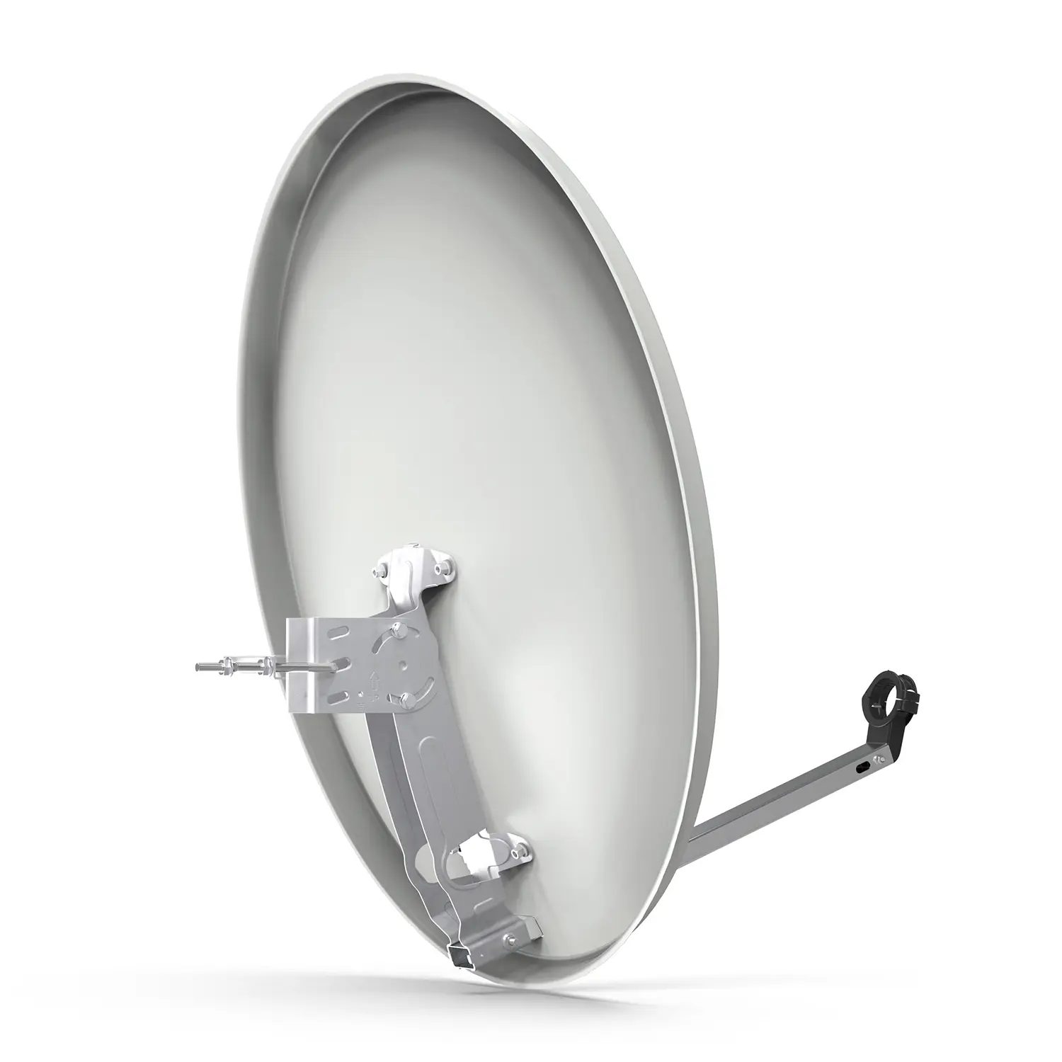 DUR-line MDA 80 Hellgrau - Alu Sat-Reflektor
