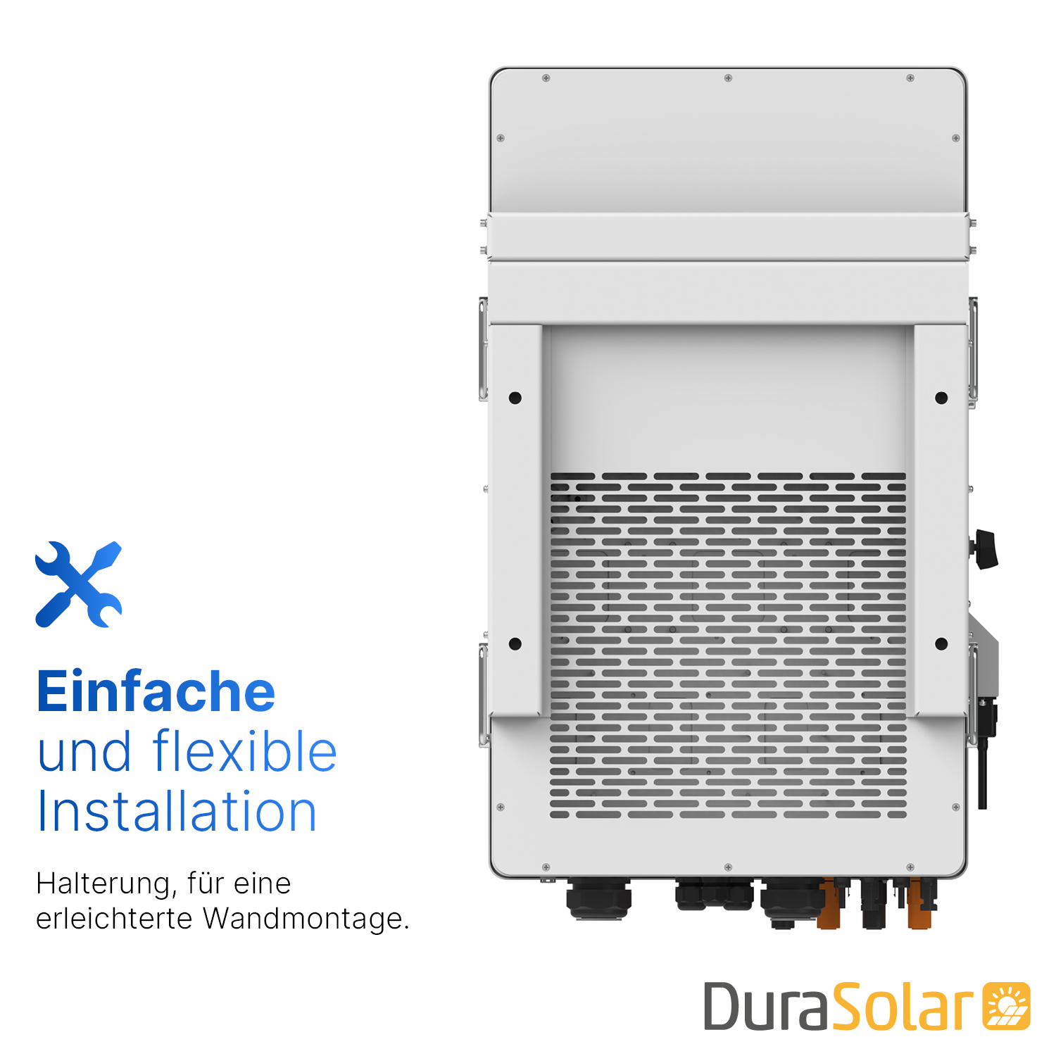 Deye SUN-50K-SG01HP3-EU-BM4 - Dreiphasig - 4/2+2+2+2 MPPT - Hybrid-Wechselrichter - Hochspannungsserie