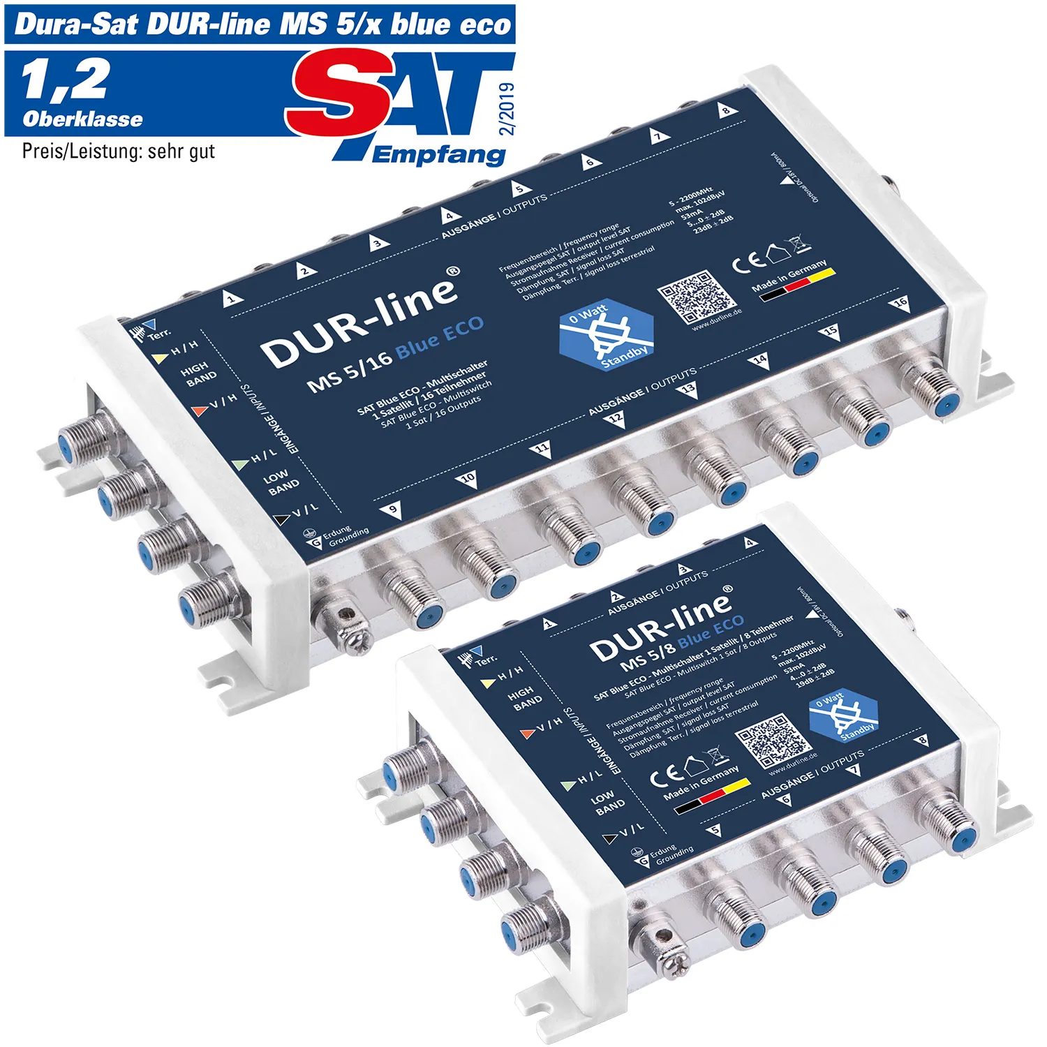 DUR-line MS Blue ECO – Multischalter 