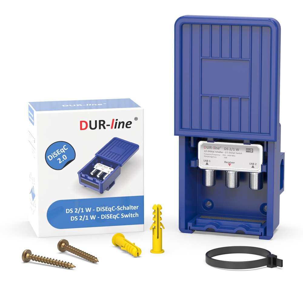 DUR-line DS 2/1 W - DiSEqC-Schalter