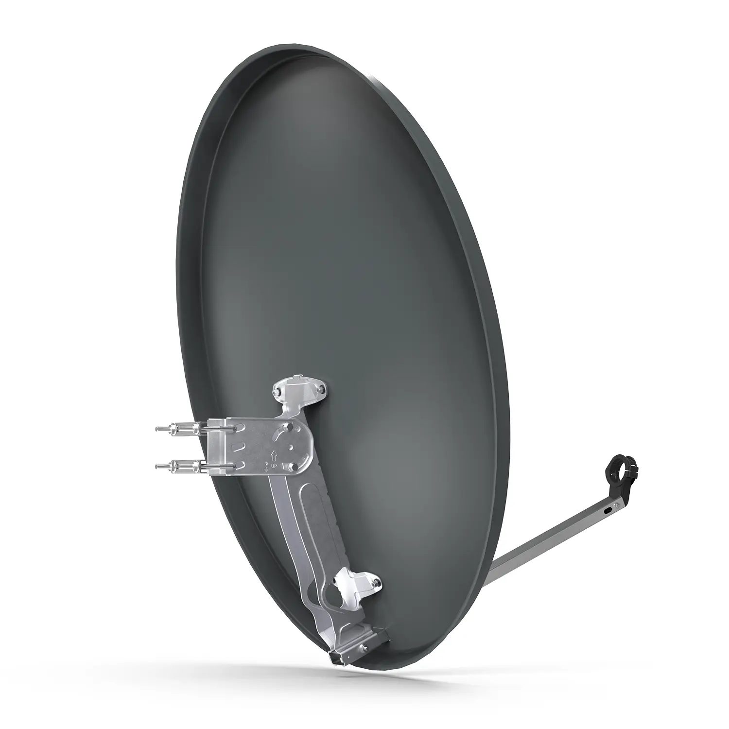 DUR-line MDA 90 Anthrazit Alu Sat-Reflektor – Rückansicht DUR-line MDA 90 Anthrazit - Alu Sat-Reflektor
