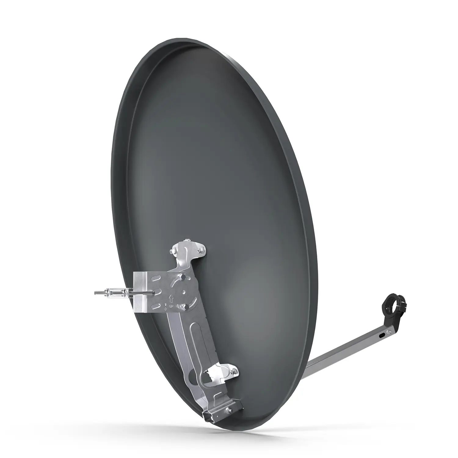 DUR-line MDA 60 Anthrazit Alu Sat-Reflektor – Rückansicht DUR-line MDA 60 Anthrazit - Alu Sat-Reflektor