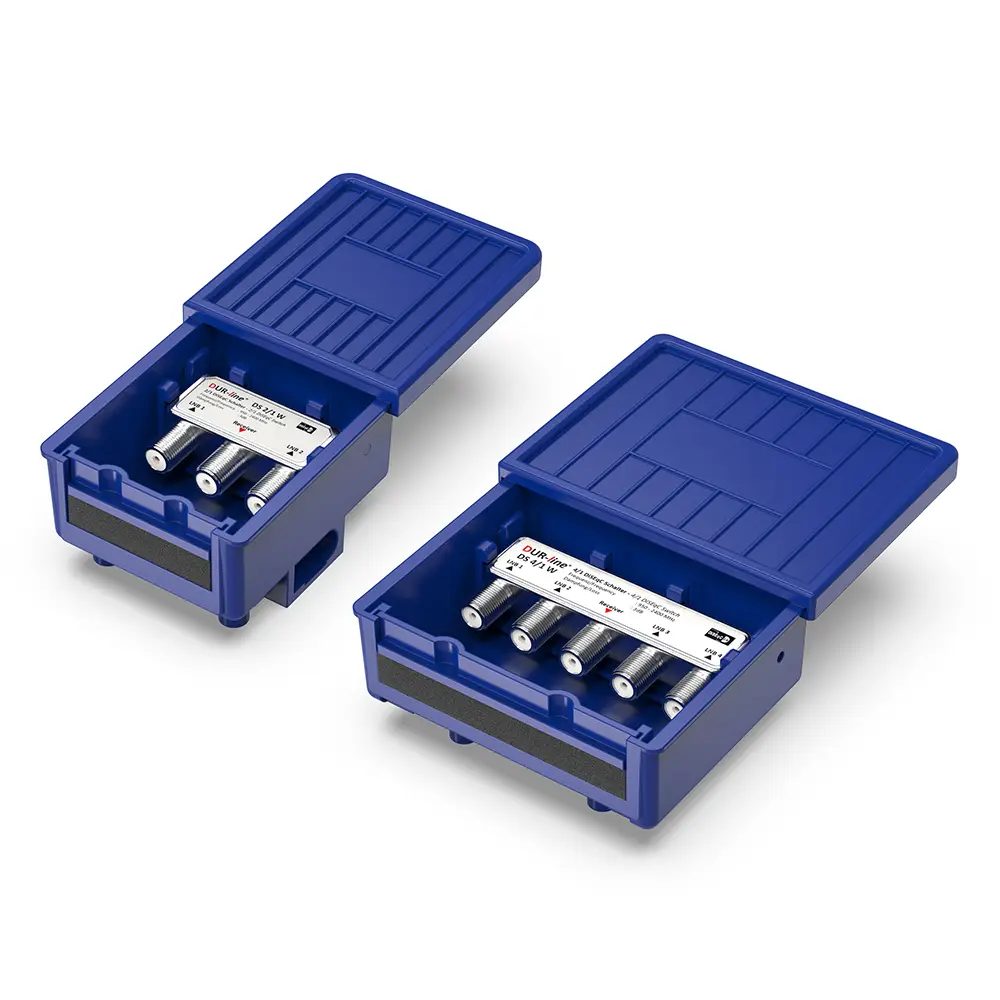 DUR-line DS W -DiSeqC-Schalter – alle Varianten der Serie DUR-line DS W -DiSeqC-Schalter
