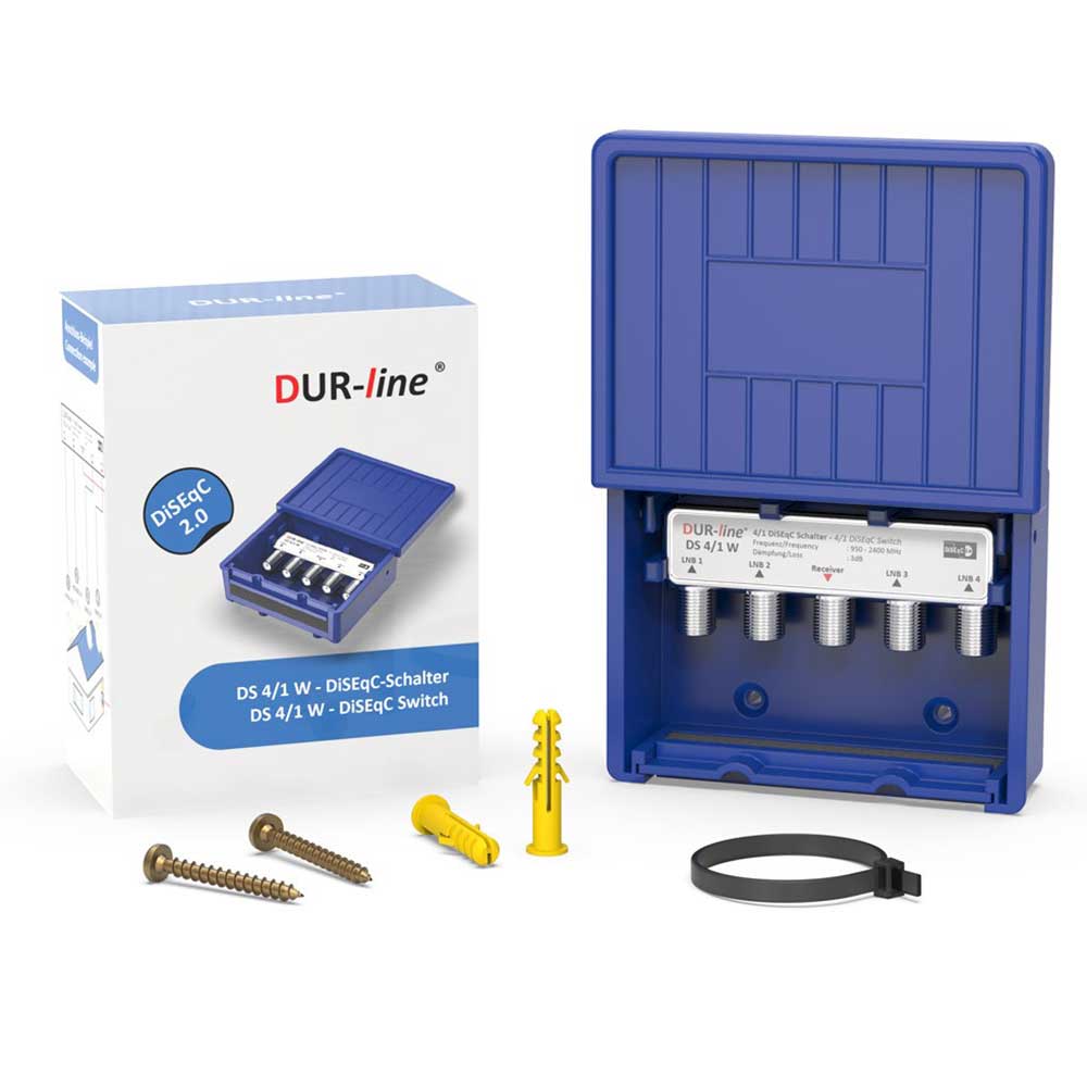 DUR-line DS 4/1 W - DiSEqC-Schalter